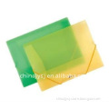 Model JY-1045 PP A4 plastic file document box case bag with elastic band closure